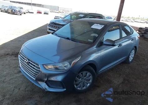 2020 Hyundai Accent Se from USA, damaged, VIN 3KPC24A6XLE107859